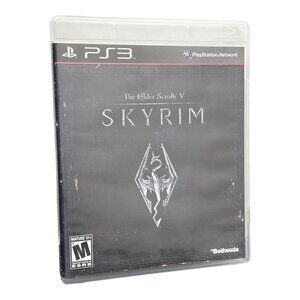 The Elder Scrolls V: Skyrim PS3 PlayStation 3 2011 CIB Complete with Manual